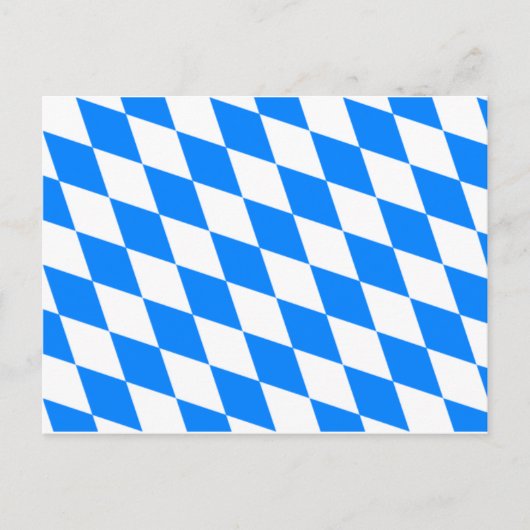 Beierse vlag - Bayerische vlag Briefkaart (Voorkant)