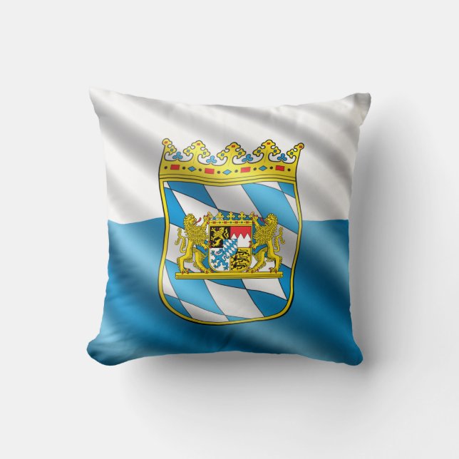 Beierse vlag kussen (Voorkant)