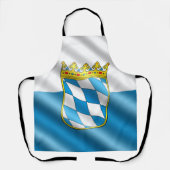 Beierse vlag schort (Voorkant)