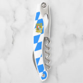 Beierse wapenschild kurkentrekker (Achterkant)