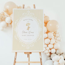 Beige Ballonnen Teddybeer Vintage Baby Shower