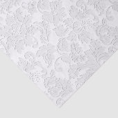 Beige Bloemen Damask Tissuepapier (Detail)