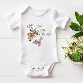 Beige bloemen romper