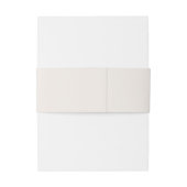 Beige Boho Foto Huwelijk Modern Uitnodigingen Wikkel (Achterkant Voorbeeld)