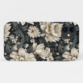 Beige Botanisch, mooi, natuur, floraal Case-Mate iPhone Case (Achterkant (horizontaal))