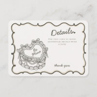 Beige Bow Retro Heart Coquette Cake Details Invoeg