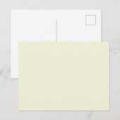 Beige Briefkaart (Voorkant / Achterkant)
