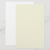 Beige Briefpapier (Voorkant / Achterkant)