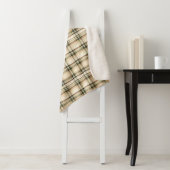 Beige Brown Tartan Plaid Cadeau pour lui (En situation)