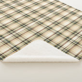 Beige Brown Tartan Plaid Cadeau pour lui (3/4)