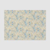 Beige & bruin koraalrif tissuepapier (Voorkant)