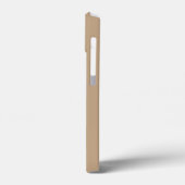 Beige Case-Mate iPhone Case (Achterkant / Links)