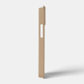 Beige Case-Mate iPhone Case (Achterkant / Rechts)