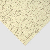 Beige Craquele-effect Decoupage Tissuepapier (Detail)