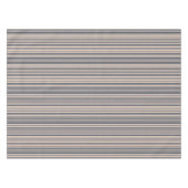 Beige/Deep Blue Stylish Stripe Pattern Tafelkleed (Voorkant (Horizontaal))