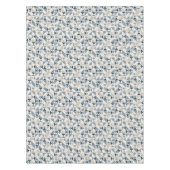 Beige en blauwe geometrische vormen tafelkleed (Voorkant)