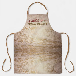 Beige en Goud Schort