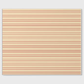 Beige en rode patroon van stripes die papier overv (Vlak)