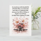 Beige en Sepia lelies vieren het leven Kaart (Staand voorkant)