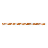 Beige en verbrande sinaasappel met vijf strippen lint (Voorkant)