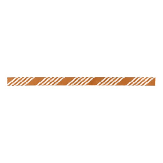 Beige en verbrande sinaasappel met vijf strippen lint (Voorkant)