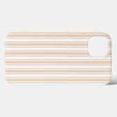 Beige en witte snoep strepen Hoesje-Gemate iPhone  Case-Mate iPhone Case (Achterkant (horizontaal))