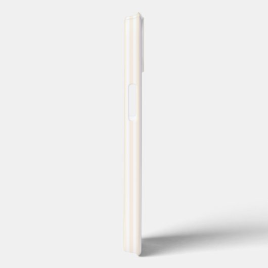Beige en witte vijf strips Case-Mate iPhone case (Achterkant / Rechts)