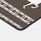 Beige et blanc Motif géométrique & Chevaux (Coin)