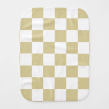 Beige geruit