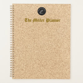 Beige getextureerde minimalistische achtergrond planner