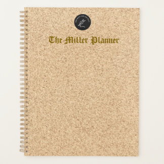 Beige getextureerde minimalistische achtergrond planner