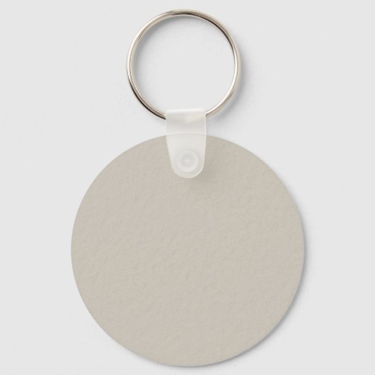 Beige getextureerde papieren accessoires die u kun sleutelhanger (Voorkant)