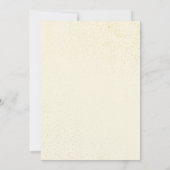 Beige Gouden Ballonnen Glitter Dubbele Verjaardag  Kaart (Achterkant)