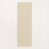 Beige Green Circle Yoga Yogamat (Achterkant)