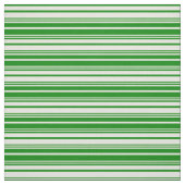 Beige & Green Lines Pattern Stof (Swatch)