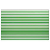 Beige & Green Lines Pattern Stof (Fat Quarter)
