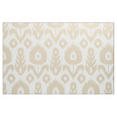 Beige Ikat Pattern Stof (Fat Quarter)