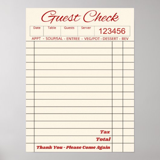 Beige Invité Vérifier esthétique Poster d'Art Mur (Devant)