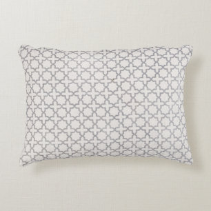 Beige Islamitisch geometrisch patroon Accent Kussen