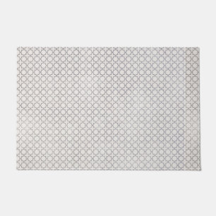 Beige Islamitisch geometrisch patroon Deurmat