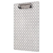 Beige Islamitisch geometrisch patroon Klembord (Links)