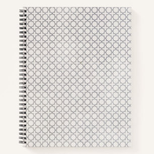 Beige Islamitisch geometrisch patroon Notitieboek