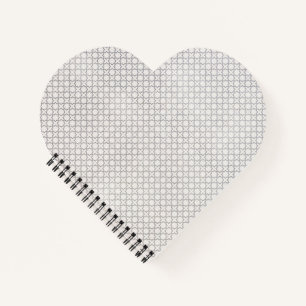 Beige Islamitisch geometrisch patroon Notitieboek