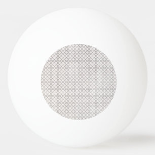 Beige Islamitisch geometrisch patroon Pingpongballen