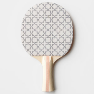 Beige Islamitisch geometrisch patroon Tafeltennisbatje