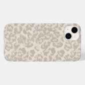 Beige leopard print . Case-Mate iPhone case (Achterkant (horizontaal))