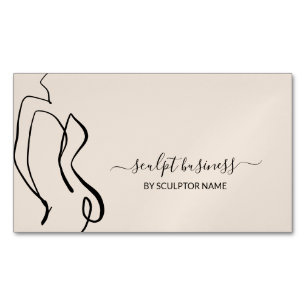 Beige Lichaamsmodellering contour esthetiek Magnetisch Visitekaartje