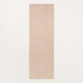 Beige Linen Yogamat (Achterkant)