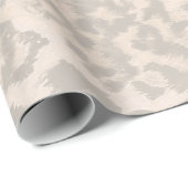 Beige luipaard. cadeaupapier (Rol Hoek)