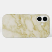 Beige Marble Case-Mate iPhone Case (Achterkant (horizontaal))